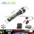 Q5 /5W-1200 Lumens, On time Delivery, BT-4768 High Power Tactical Hunting LED Flashlight